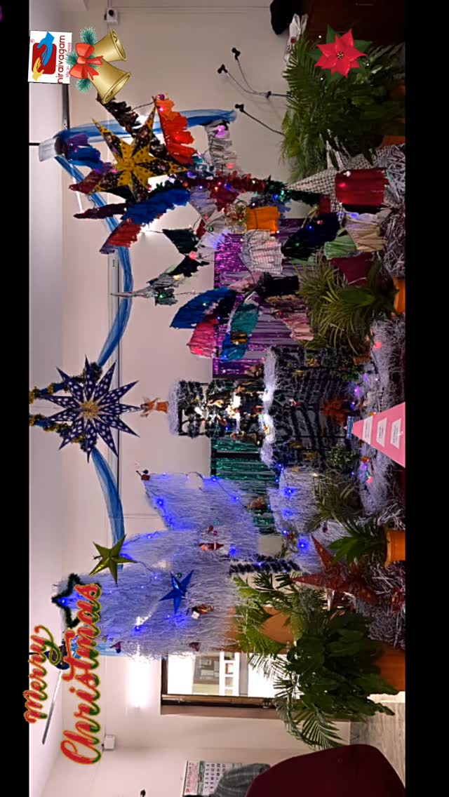 The Niraivagam Family shared the message of Christmas joy by Jesus Christ "Dilexi Te"